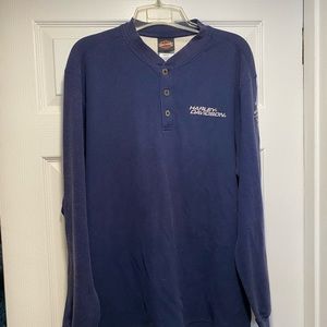 Long Sleeve Harley Davidson Thermal Shirt